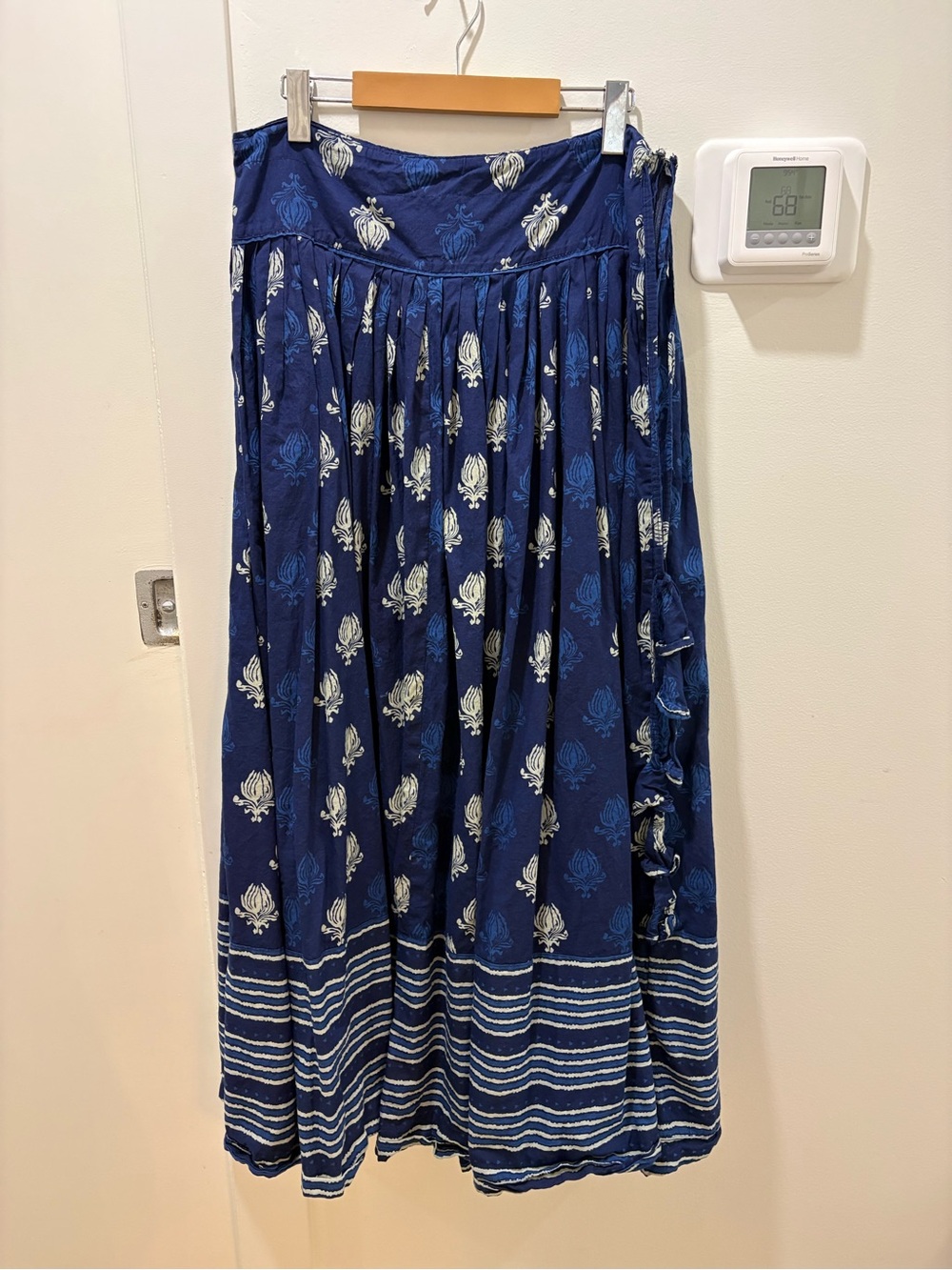 HANDMADE | 2 PC SET - Indigo Blue Printed Cotton Set - Picture 6 of 8